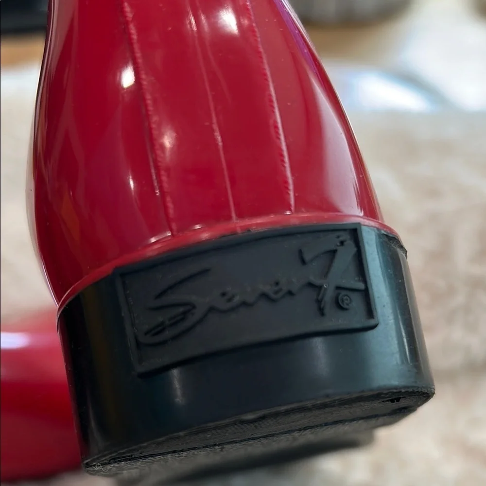 Seven7 Vibrant Red Women's Rain Boots